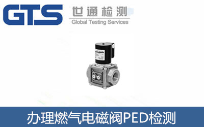 辦理燃氣電磁閥PED檢測
