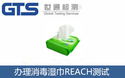 辦理消毒濕巾REACH測試