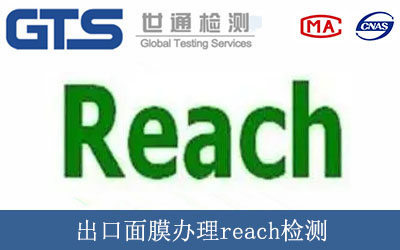 出口面膜辦理reach檢測