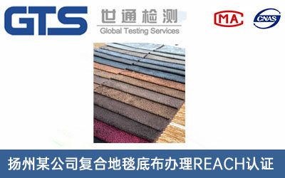 復合地毯底布REACH認證
