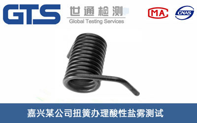 扭簧酸性鹽霧測(cè)試
