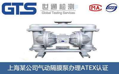 氣動(dòng)隔膜泵ATEX認(rèn)證